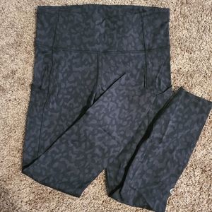 Lululemon Fast and Free leggings 25" inseam